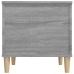 Mesa de centro madera contrachapada gris Sonoma 60x44,5x45 cm