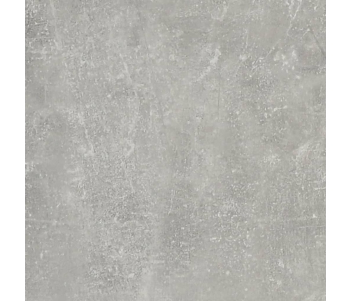 vidaXL Mesa de centro madera contrachapada gris hormigón 60x44,5x45 cm