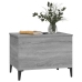 Mesa de centro madera contrachapada gris Sonoma 60x44,5x45 cm