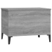 Mesa de centro madera contrachapada gris Sonoma 60x44,5x45 cm