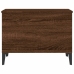 Mesa de centro madera contrachapada roble marrón 60x44,5x45 cm