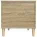 vidaXL Mesa de centro madera contrachapada roble Sonoma 90x44,5x45 cm