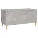 Mesa de centro madera contrachapada gris hormigón 90x44,5x45 cm