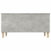 Mesa de centro madera contrachapada gris hormigón 90x44,5x45 cm