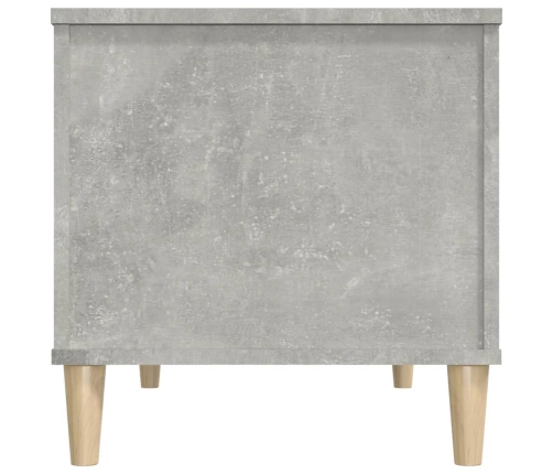 Mesa de centro madera contrachapada gris hormigón 90x44,5x45 cm