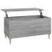 Mesa de centro madera contrachapada gris Sonoma 90x44,5x45 cm