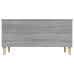 Mesa de centro madera contrachapada gris Sonoma 90x44,5x45 cm