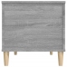 Mesa de centro madera contrachapada gris Sonoma 90x44,5x45 cm