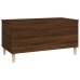 Mesa de centro madera contrachapada roble marrón 90x44,5x45 cm