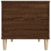 Mesa de centro madera contrachapada roble marrón 90x44,5x45 cm