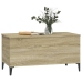 Mesa de centro madera contrachapada roble Sonoma 90x44,5x45 cm