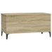 Mesa de centro madera contrachapada roble Sonoma 90x44,5x45 cm