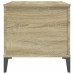 Mesa de centro madera contrachapada roble Sonoma 90x44,5x45 cm