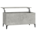 Mesa de centro madera contrachapada gris hormigón 90x44,5x45 cm