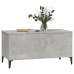 Mesa de centro madera contrachapada gris hormigón 90x44,5x45 cm