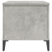 Mesa de centro madera contrachapada gris hormigón 90x44,5x45 cm