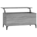 vidaXL Mesa de centro madera contrachapada gris Sonoma 90x44,5x45 cm