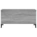 vidaXL Mesa de centro madera contrachapada gris Sonoma 90x44,5x45 cm