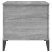 vidaXL Mesa de centro madera contrachapada gris Sonoma 90x44,5x45 cm