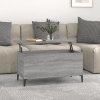 vidaXL Mesa de centro madera contrachapada gris Sonoma 90x44,5x45 cm