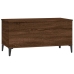 vidaXL Mesa de centro madera contrachapada roble marrón 90x44,5x45 cm