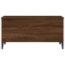 vidaXL Mesa de centro madera contrachapada roble marrón 90x44,5x45 cm