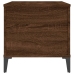 vidaXL Mesa de centro madera contrachapada roble marrón 90x44,5x45 cm