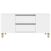 Mueble para TV madera contrachapada blanco 102x44,5x50 cm