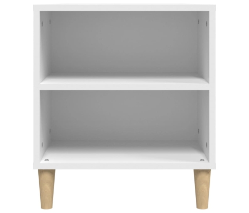 Mueble para TV madera contrachapada blanco 102x44,5x50 cm