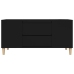 Mueble para TV madera contrachapada negro 102x44,5x50 cm