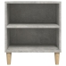 Mueble de TV madera contrachapada gris hormigón 102x44,5x50 cm