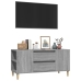 Mueble de TV madera contrachapada gris Sonoma 102x44,5x50 cm