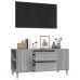 Mueble de TV madera contrachapada gris Sonoma 102x44,5x50 cm