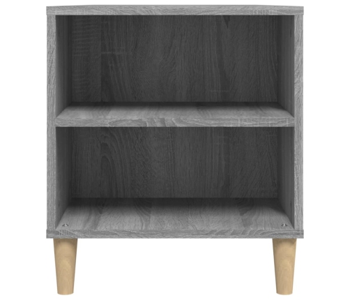 Mueble de TV madera contrachapada gris Sonoma 102x44,5x50 cm