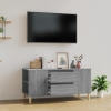 Mueble de TV madera contrachapada gris Sonoma 102x44,5x50 cm