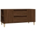 Mueble para TV madera contrachapada marrón roble 102x44,5x50 cm