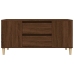 Mueble para TV madera contrachapada marrón roble 102x44,5x50 cm