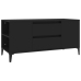 vidaXL Mueble para TV madera contrachapada negro 102x44,5x50 cm