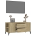 Mueble para TV madera contrachapada roble Sonoma 102x44,5x50 cm