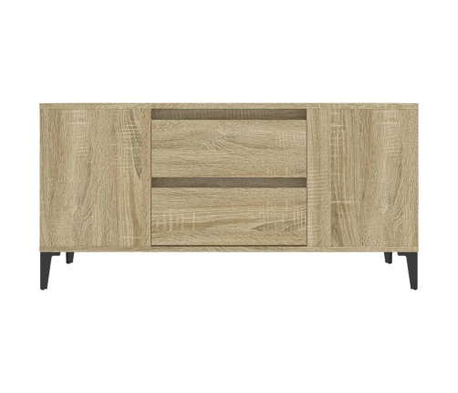 Mueble para TV madera contrachapada roble Sonoma 102x44,5x50 cm