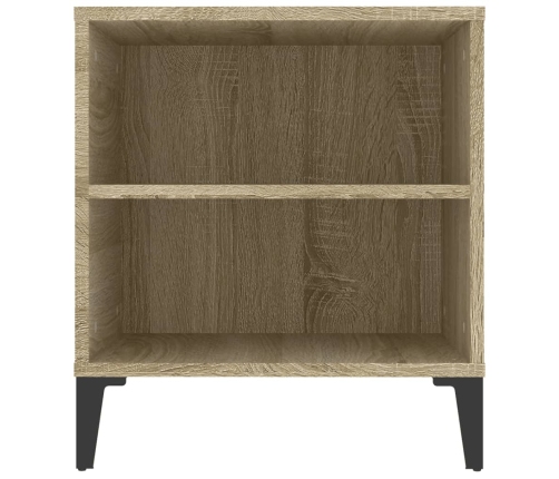 Mueble para TV madera contrachapada roble Sonoma 102x44,5x50 cm