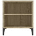 Mueble para TV madera contrachapada roble Sonoma 102x44,5x50 cm