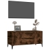 Mueble de TV madera contrachapada roble ahumado 102x44,5x50 cm