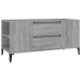 vidaXL Mueble de TV madera contrachapada gris Sonoma 102x44,5x50 cm