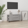 vidaXL Mueble de TV madera contrachapada gris Sonoma 102x44,5x50 cm