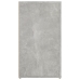 Aparador de madera contrachapada gris hormigón 100x33x59,5 cm