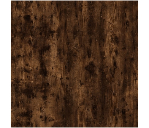 Aparador madera contrachapada roble ahumado 100x33x59,5 cm