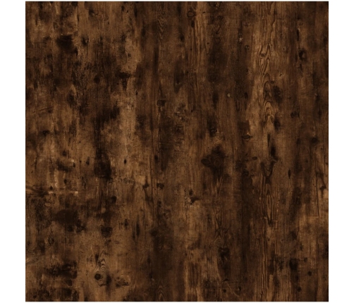 Aparador madera contrachapada roble ahumado 100x30x59,5 cm