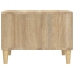 Mesa de centro madera contrachapada roble Sonoma 60x50x36,5 cm