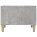 Mesa de centro madera contrachapada gris hormigón 60x50x36,5 cm